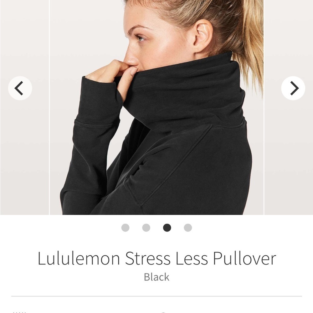 Lululemon stress less pullover - Picture 2 of 12